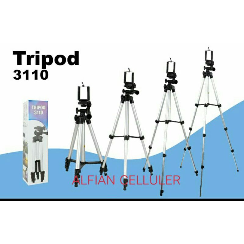 Tripot 3110 Tripot HP Tripot Kamera Penyangga Kamera Dan Handphone
