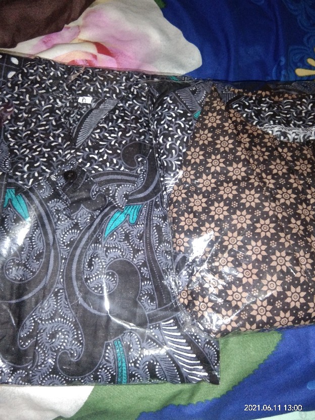 Maura Couple - Sania Ruffle Batik Couple Ori Ndoro Jowi Garansi Termurah Shopee - Batik Modern Solo