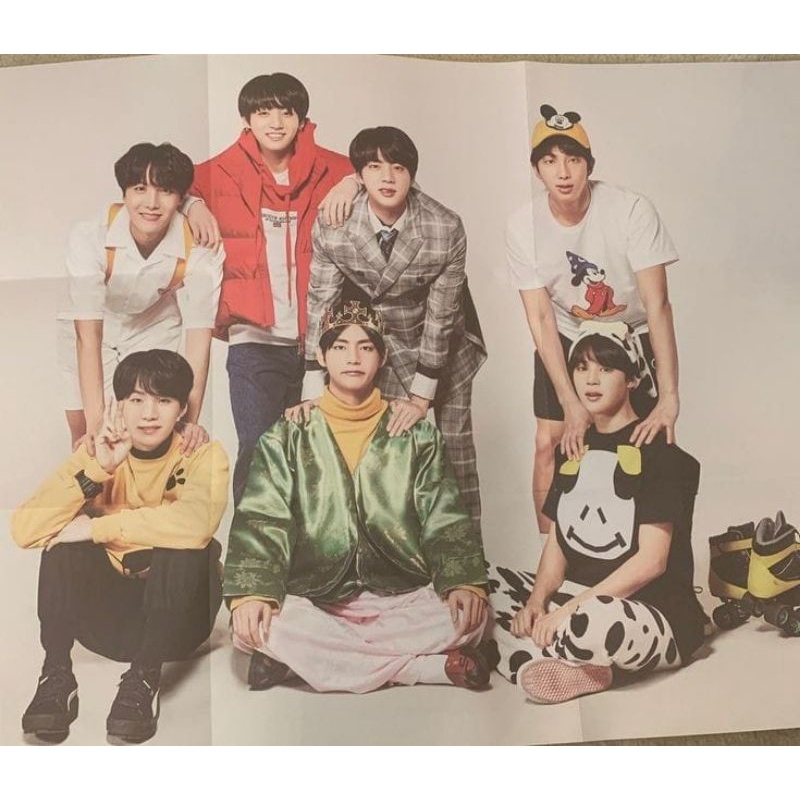 folded poster armykit 5th army kit bts