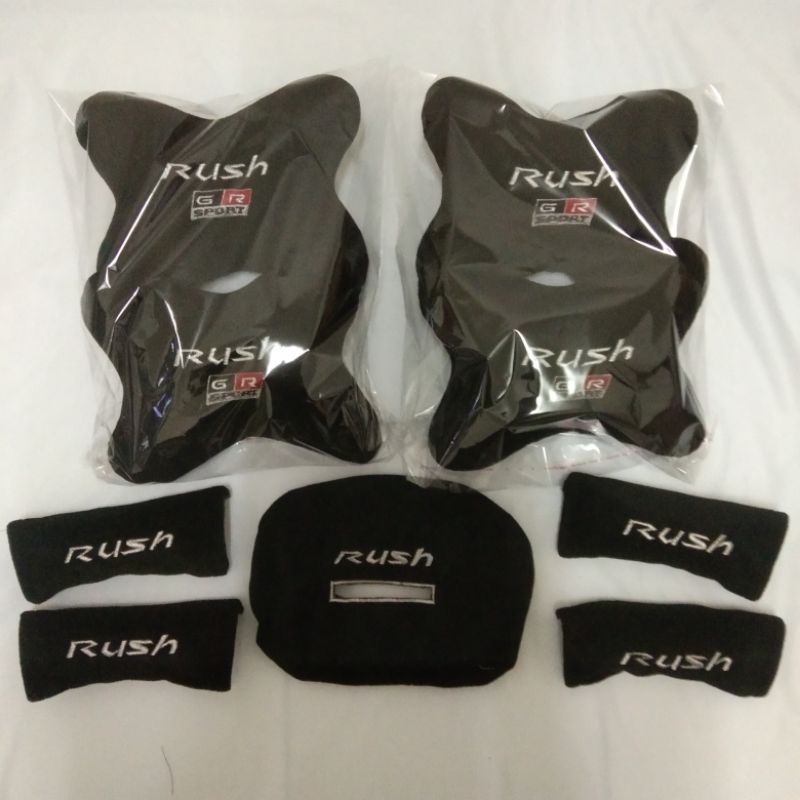 bantal mobil sandaran kepala rush gr sport