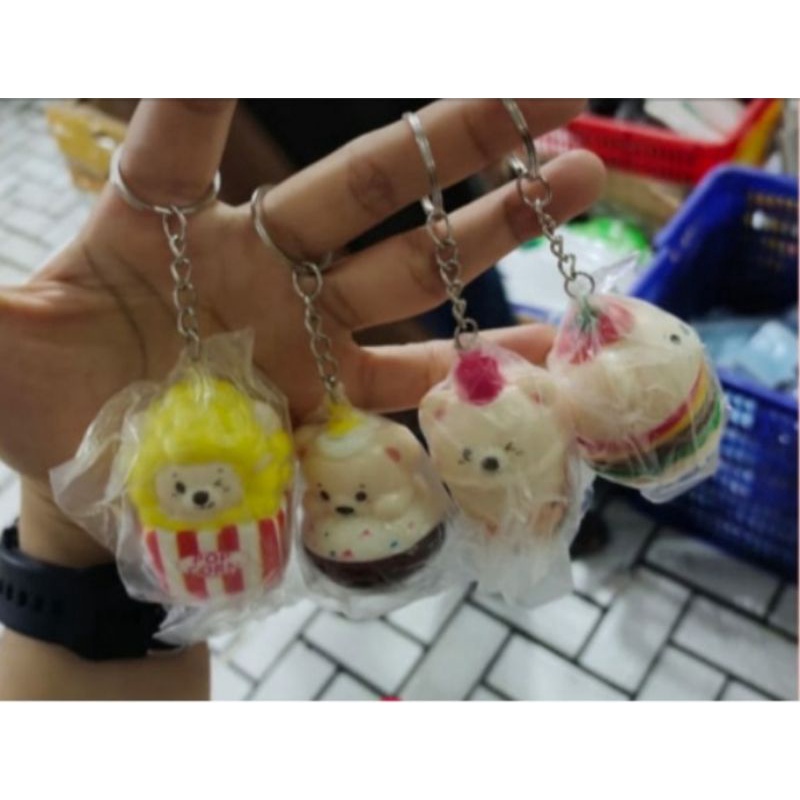 Gantungan kunci squishy murah