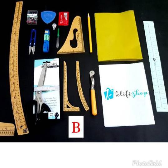 

➯ SET PENGGARIS POLA JAHIT UNTUK PEMULA Ω