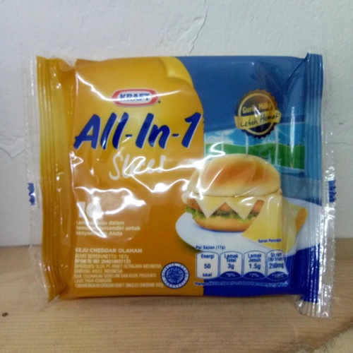 Keju Kraft All in One Slice Isi 10 pcs