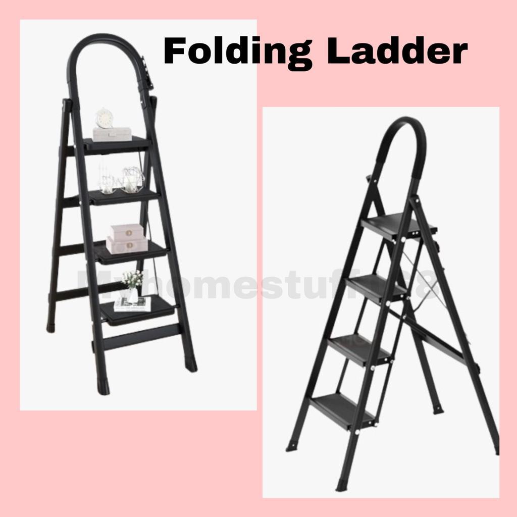 SHENAR FOLDING LADDER / TANGGA LIPAT BESI SERBAGUNA PEGANGAN ALAT RUMAH TANGGA PERTUKANGAN