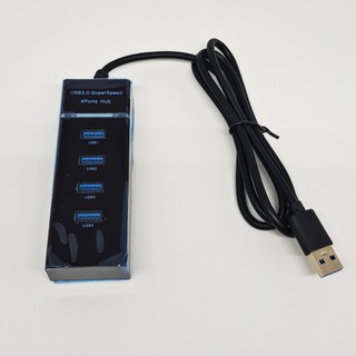 SKU-1097 USB HUB 3.0 4 PORT PANJANG KABEL 1 METER SUPER SPEED / 1M