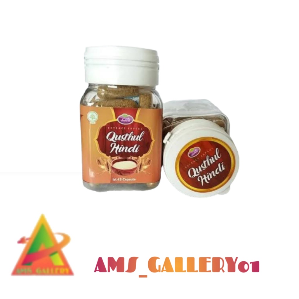 QUSTHUL HINDI 45 kapsul original obat herbal