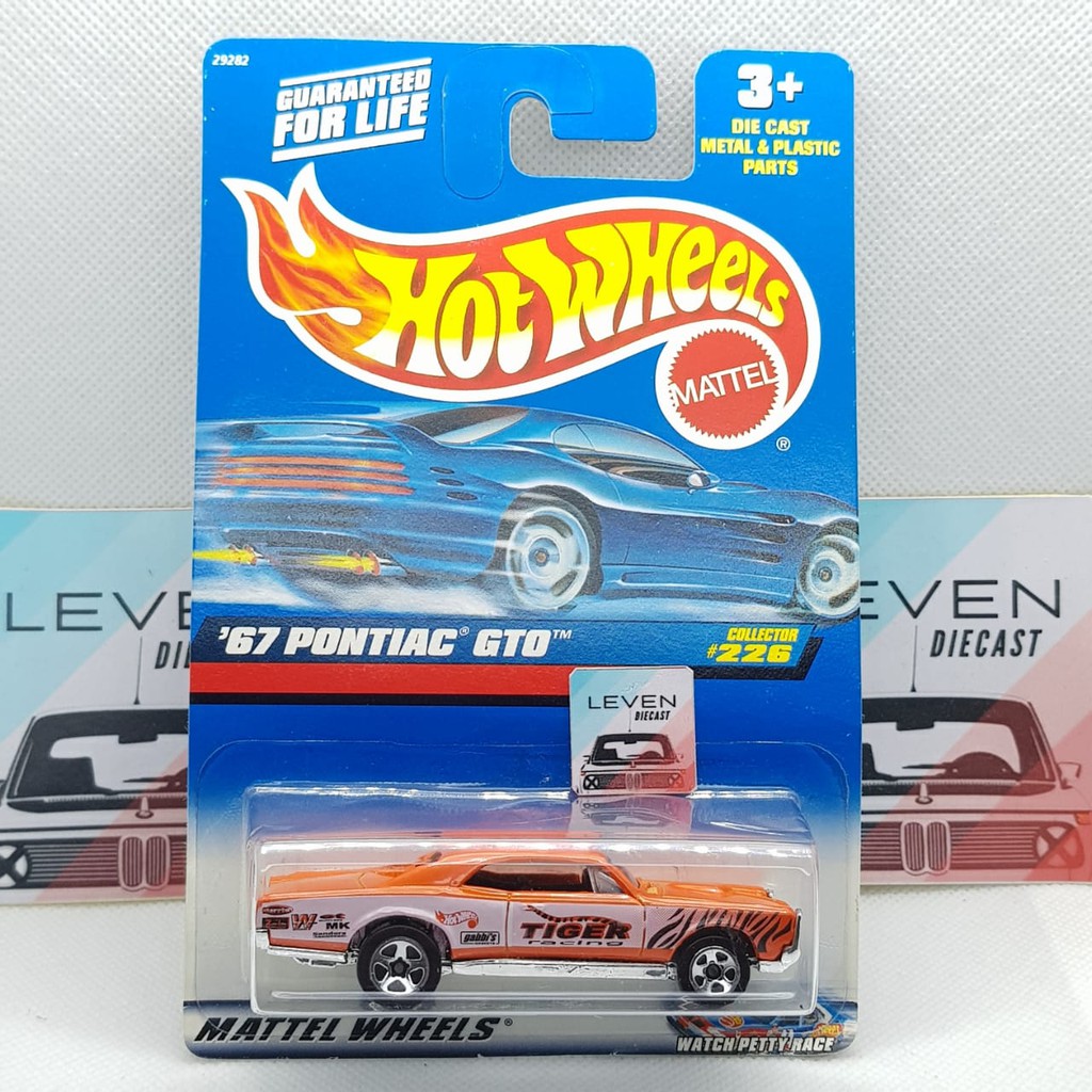 Hot Wheels 67 Pontiac GTO Tiger Racing