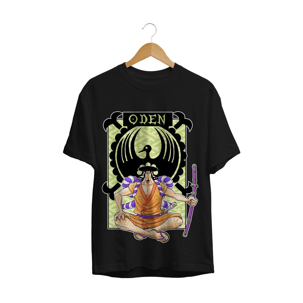 BAJU KAOS ANIME TERBARU SERIES ODEN ONE PIECE SABLON TINTA PLASTISOL KATUN PREMIUM DISTRO