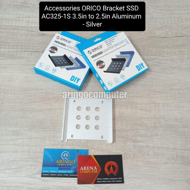 Accessories ORICO Bracket SSD AC325-1S 3.5in to 2.5in Aluminum - Silver