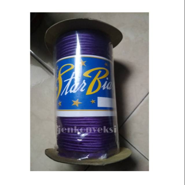 

Bisban Isi Ungu Bias Tape Per Roll