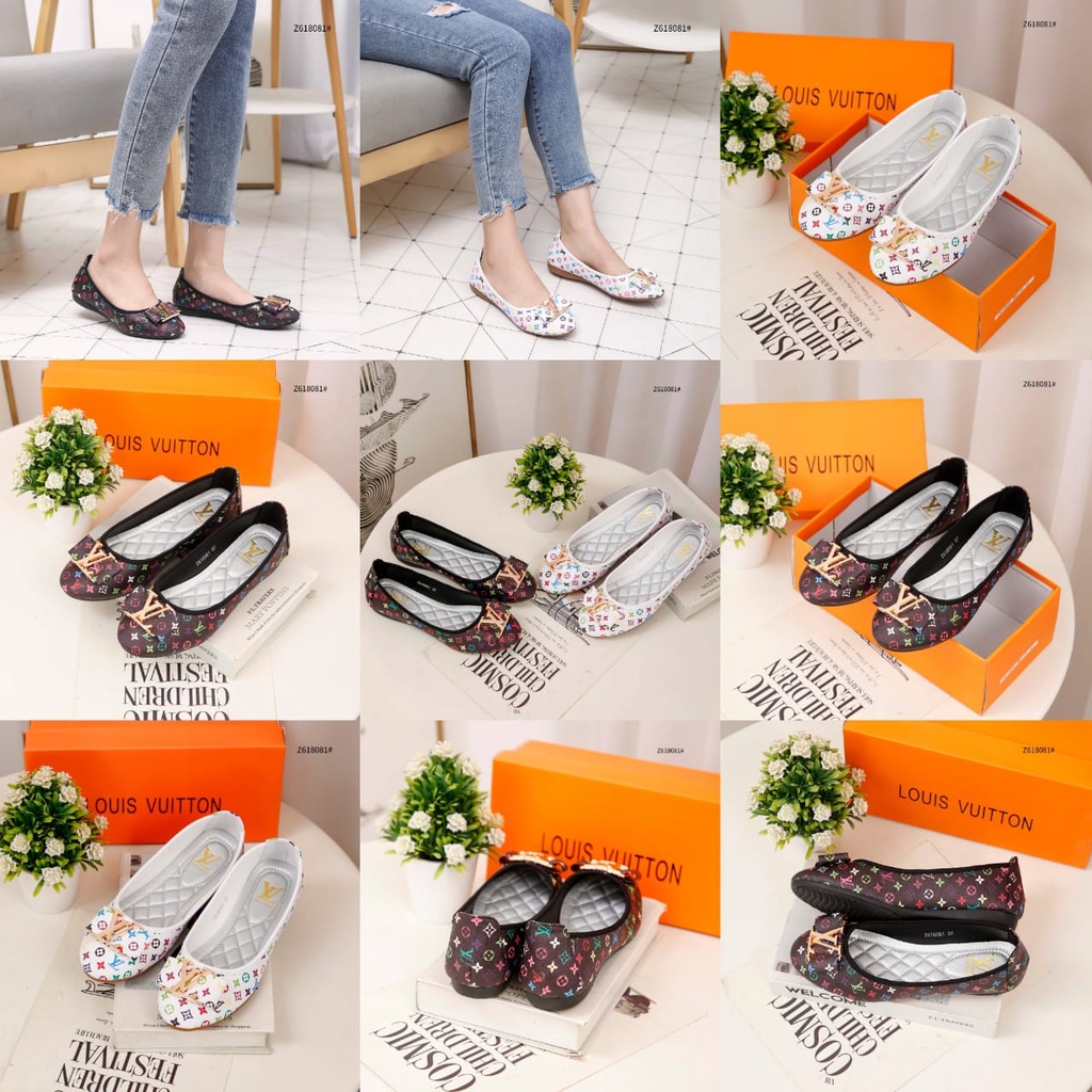 SHOES Logo GHW Flat Shoes Z618081#