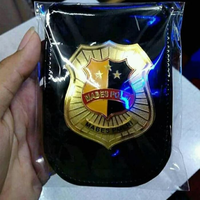 

ENJNF0a Kalung Lencana Kta / Name Tag Id Mabes Polri Rg05G0