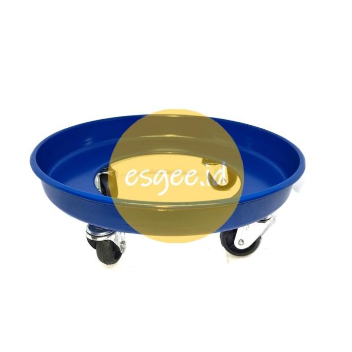 +%+%+%] Tatakan Alas Tabung Gas Elpiji LPG Oksigen Galon Air Roda 4 Serbaguna