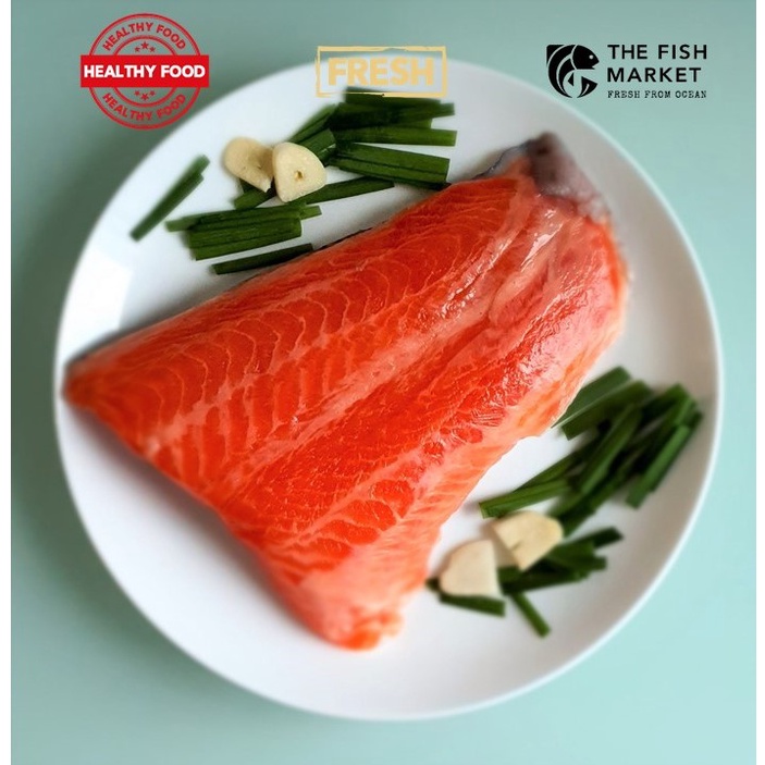 

Buntut Ikan Salmon Trout Norwegia Fresh