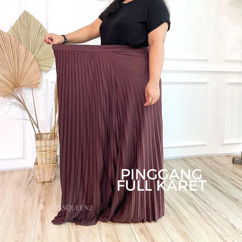 Rok Plisket Premium BIG SIZE XXL 100% Hyget Super / Rok Plisket Rempel