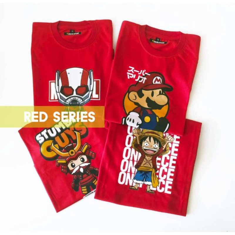 Kaos Superhero Anak 1 - 7 tahun Karakter