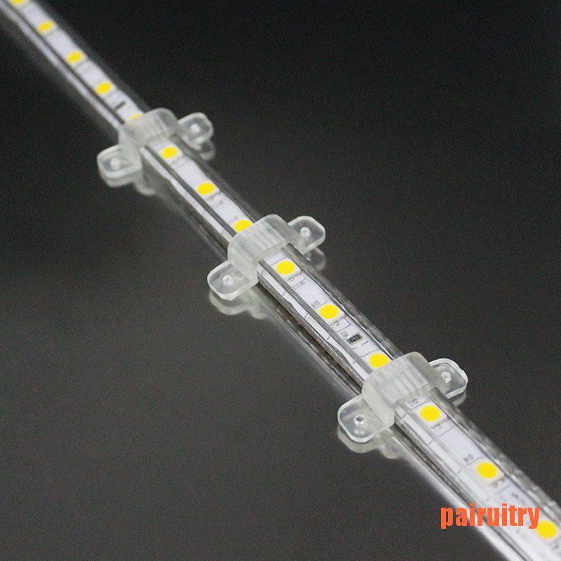 Klip Pengencang Lampu Strip LED Flexible Untuk Memperbaiki LED