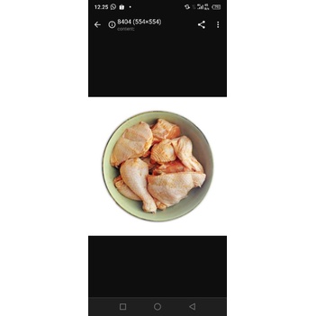 

Ayam broiler bumbu marinasi 1 ekor potong 9 (berat di atas 1kg)