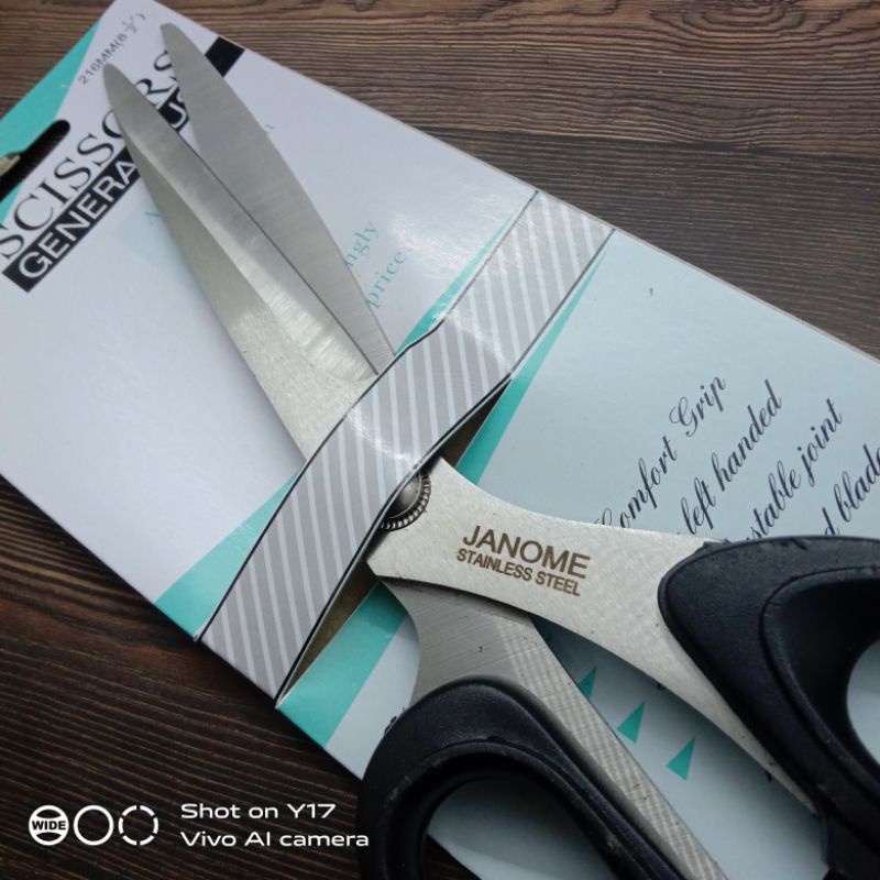 

Gunting kain orinal janome/gunting janome asli stainless steel