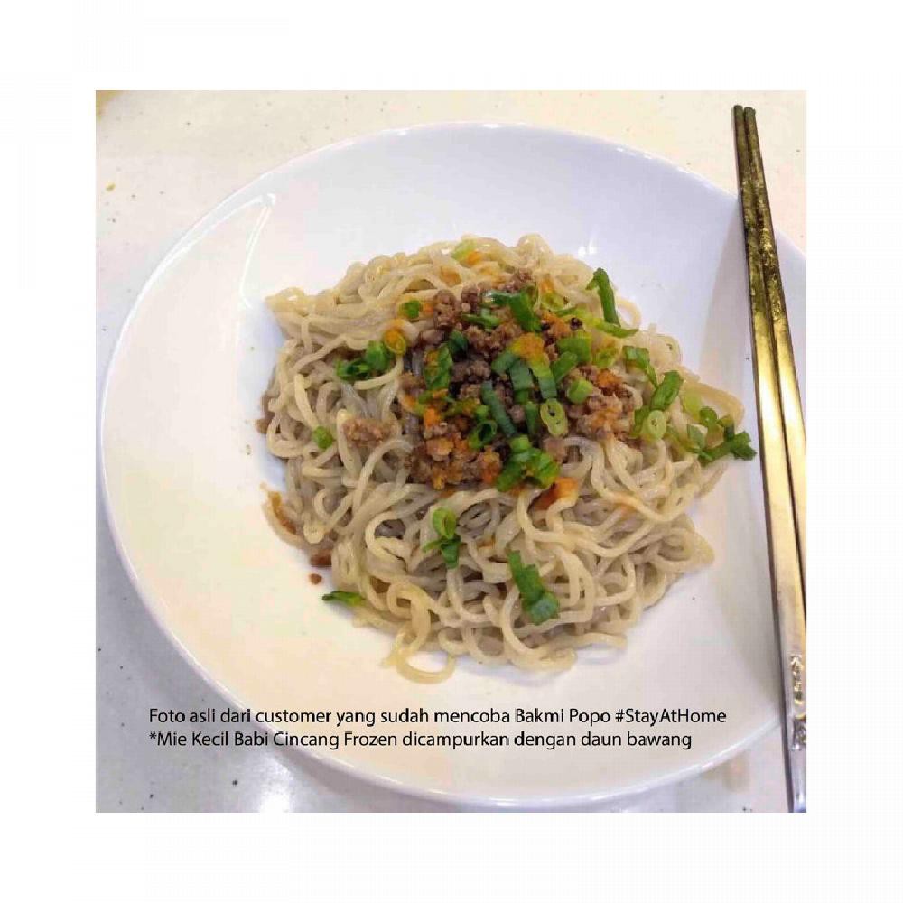 

KEDAIPOPO Bakmi Campur Frozen NON HALAL - Mie Kecil