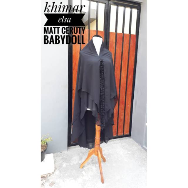 KHIMAR CERUTY/ CERUTY BABYDOLL