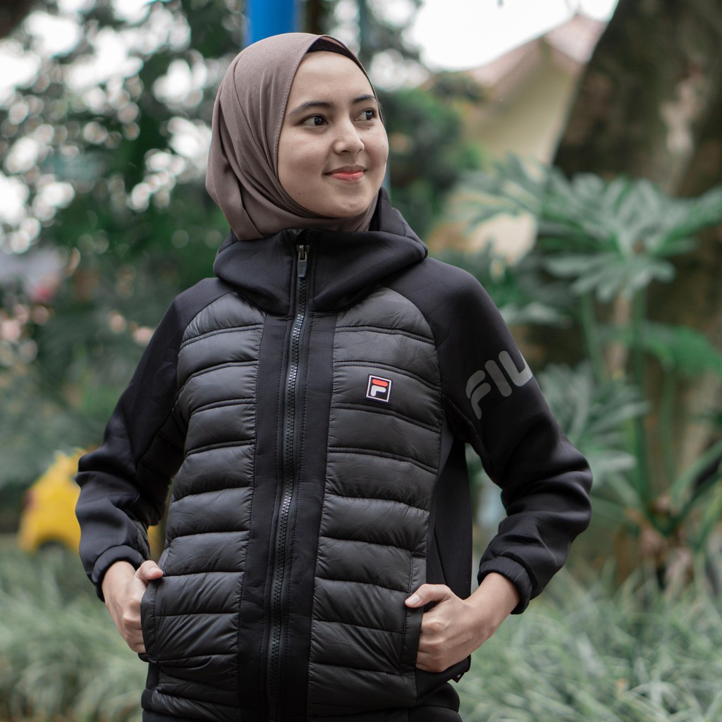 jaket bulu angsa FILA hybrid series - Jaket bulu angsa FILA original - Jaket bulu angsa FILA