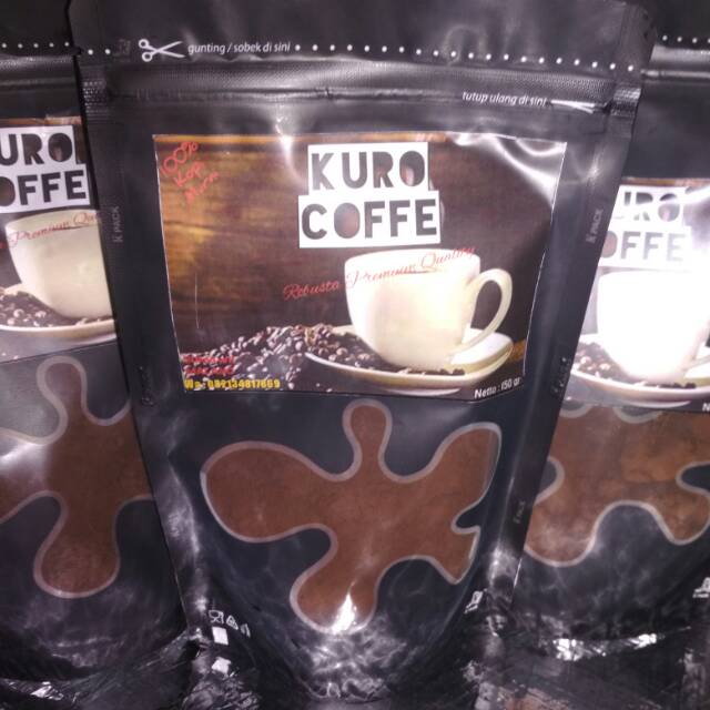 

Kopi Murni/Kopi Robusta Malang/KURO COFFE/Kopi Tradisional