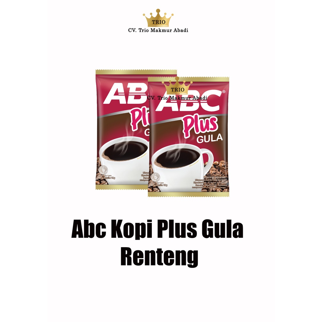 

Kopi Abc Plus Gula 18g Renteng