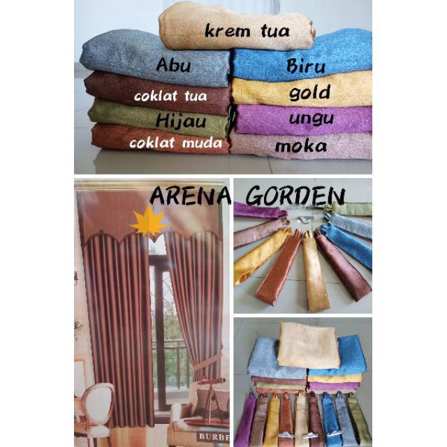  GORDEN  BLACKOUT PINTU JENDELA  IMPORT POLOS  EMBOS SAPRON 