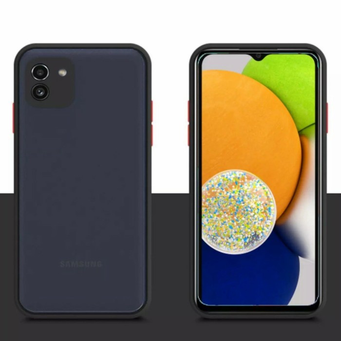 Case Samsung Galaxy A03 Premium Case Dove Transparent Casing 2022