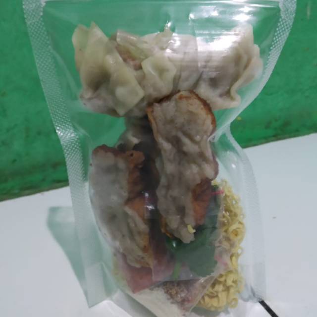 

siomay kuah jaletot plus mie