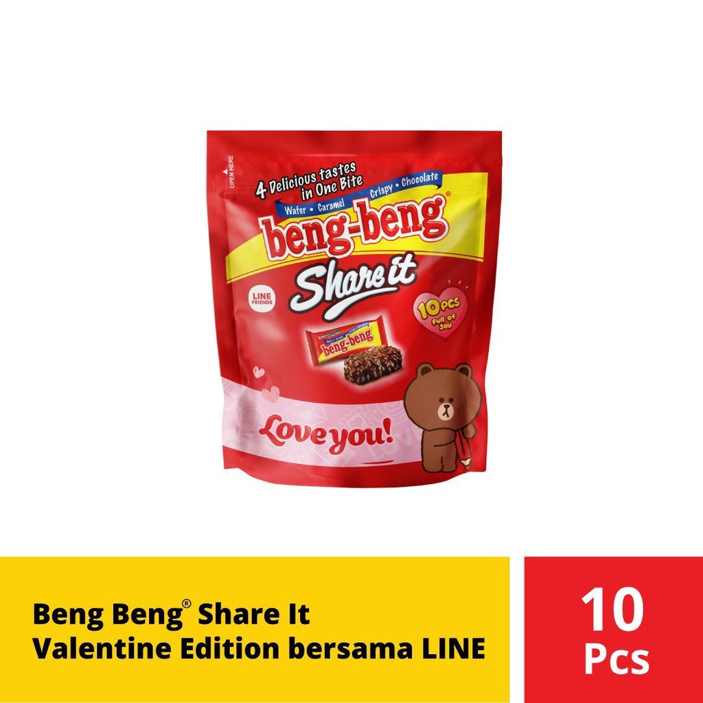 

Beng Beng Share It Valentine Edition Bersama LINE