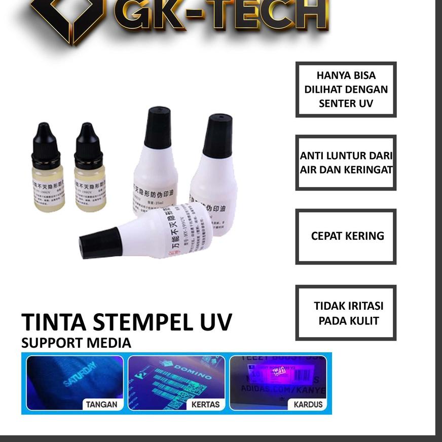 

*Segera Dapatkan* Tinta Stempel Flash UV / Ultra Violet Cepat Kering Termurah