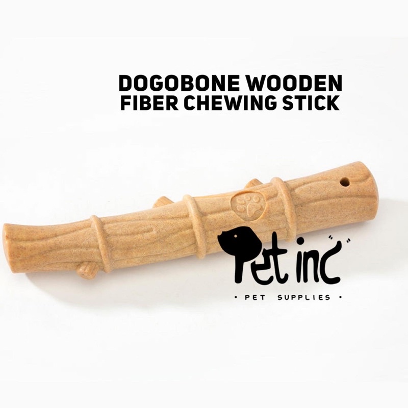 Dogobone wooden long lasting natural chewing stick