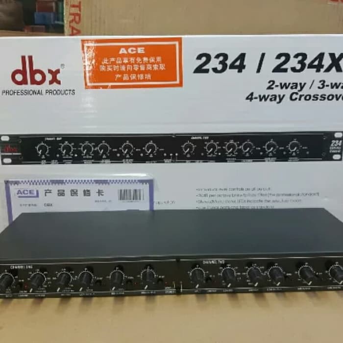 CROSSOVER DBX 234XL BARU GARANSI 1 TAHUN