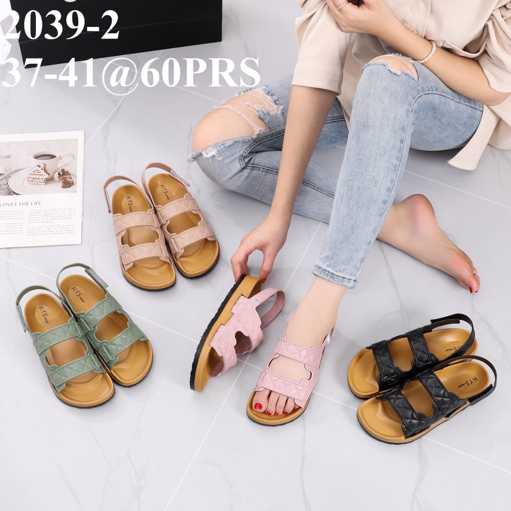 Sandal Jelly  Tali Karet DELIA Import 2039 -2