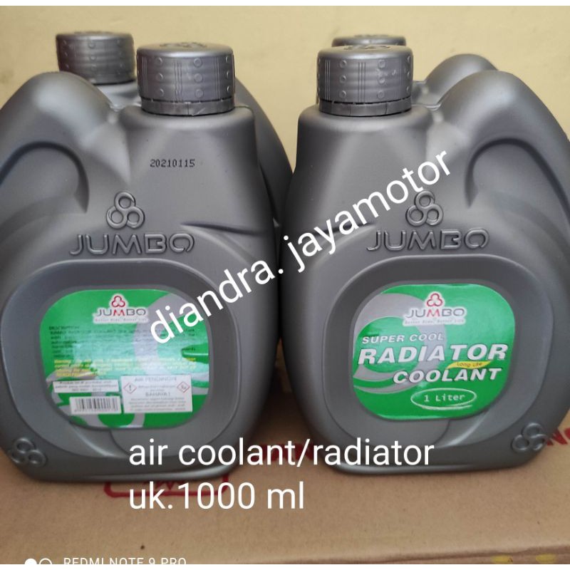 air coolant air radiator jumbo 1000 ml for all motor dan mobil