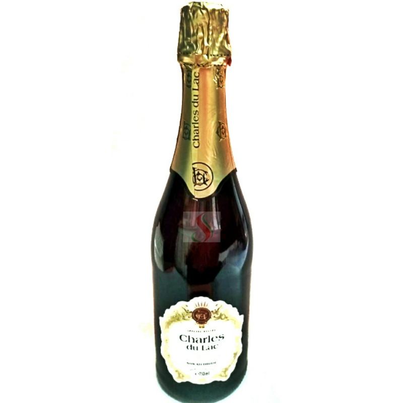 Charles du lac RED Sparkling Grape Juice 750ml (Non Alcohol) jus anggur merah