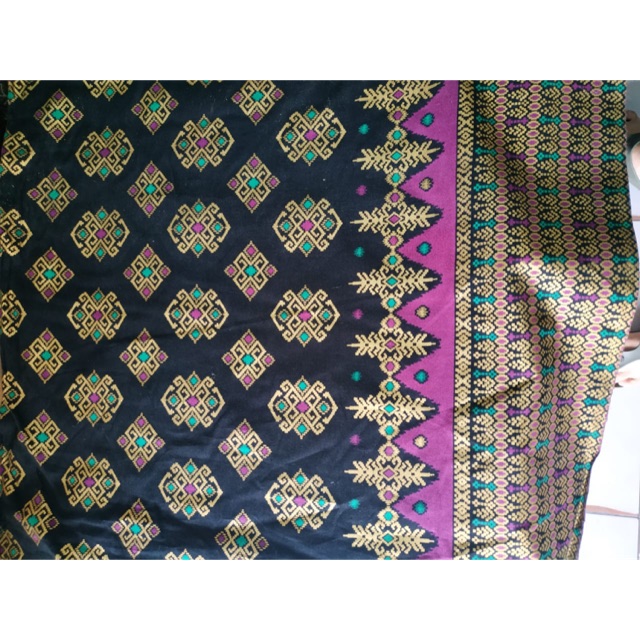 Bahan kain batik prada meteran