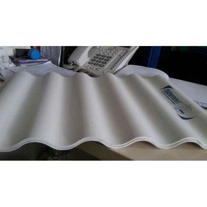 ITERLARISl Atap uPVC 1 Lapis Alderon RS Harga per mtr ITERLARISl Atap uPVC 1 Lapis Alderon RS Harga per mtr