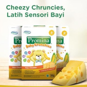 Promina Baby Crunchies 20gr (8bulan) BEST SELLER/ Promina Crunchies / Snack Bayi Keju