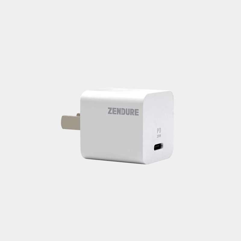 ZENDURE ZD1P20PD - SuperPort Nano 20W - Single USB-C 20W Wall Charger - Charger Mini USB-C Port 20W
