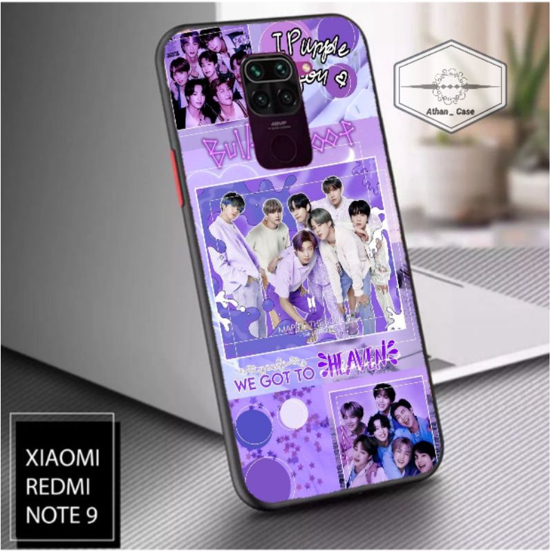Athan Case Custom Xiaomi Redmi Note 9 & Redmi Note 9 Pro Fashion Aesthetic BTS series
