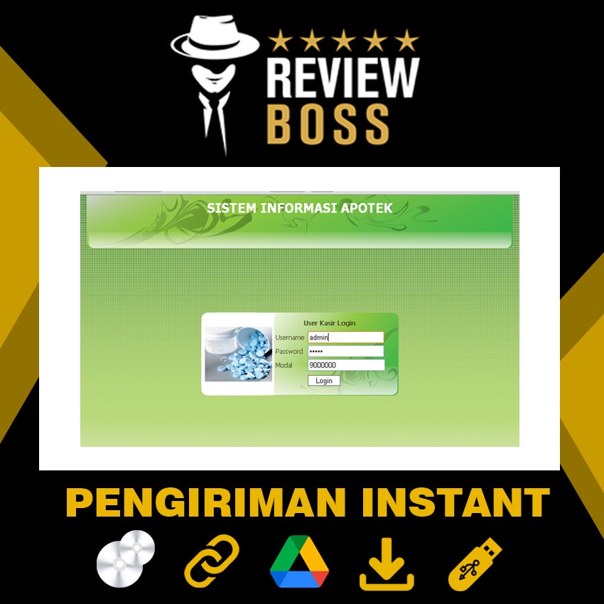 Jual SOURCE CODE APLIKASI TOKO PENJUALAN OBAT KLINIK APOTIK APOTEK ...