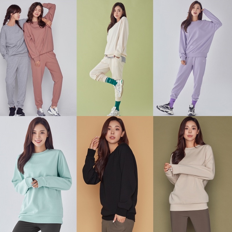 Mono Crewneck by STL / Kaos Oblong Wanita Lengan Panjang Bahan Katun Terry / Packing Ramah Lingkunga