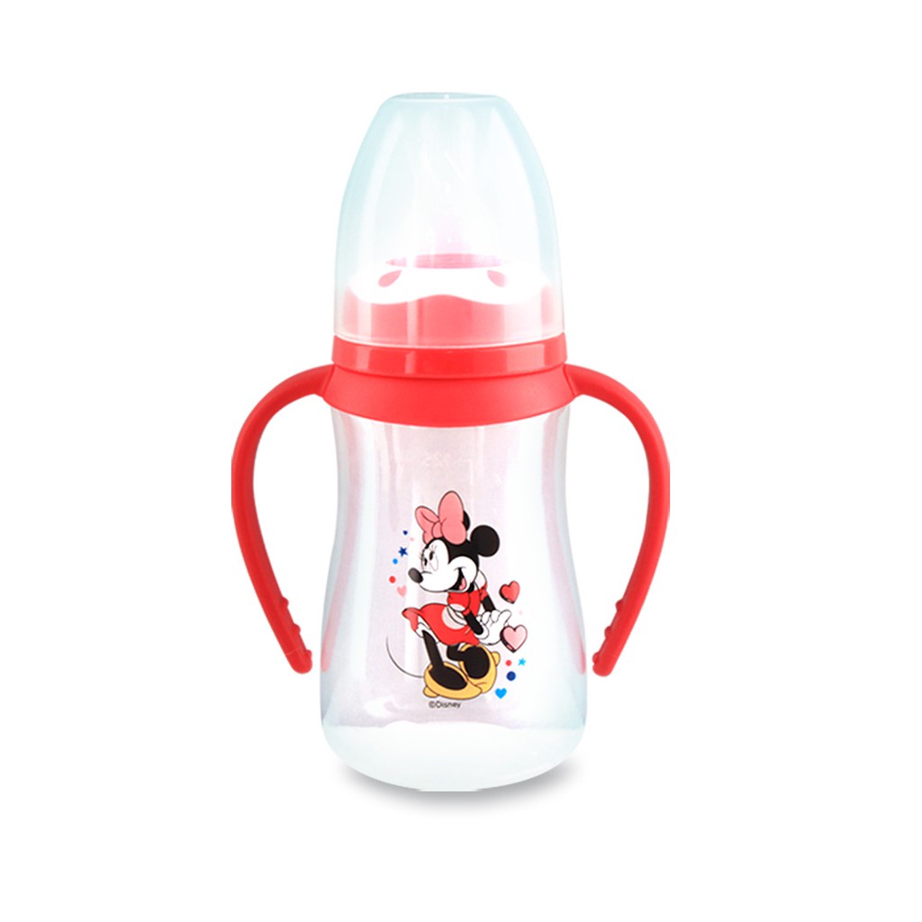 Lusty Bunny Disney Botol Susu Regular Round Bottle with Handle Mickey Minnie Bunny DMM1111/125ml DMM1121/250ml Disney Bunny