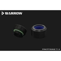 BARROW TFYKN2-T14 14mm OD Compression Fitting - Black