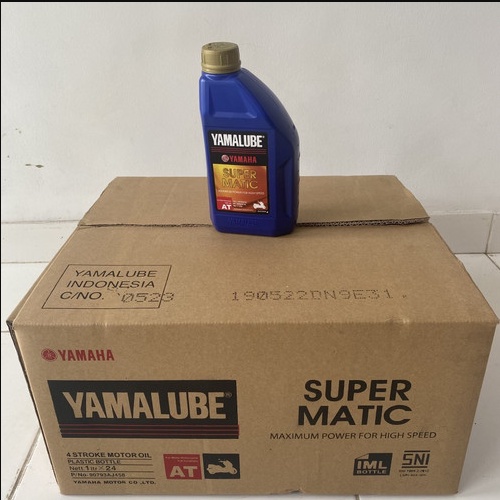 OLI YAMALUBE SUPER MATIC 1 LITER SL 10W-40 1 DUS ISI 24 PIC