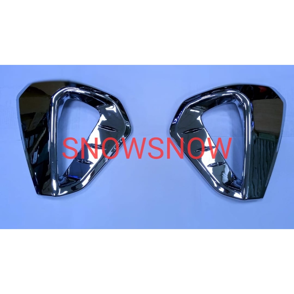 Cover Foglamp Innova 2021 2022 UP Fog Lamp Chrome Hitam Jsl