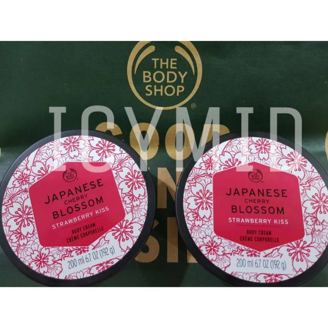 Jual (SOLD OUT) THE BODY SHOP JAPANESE CHERRY BLOSSOM STRAWBERRY KISS